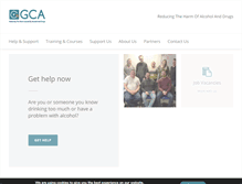 Tablet Screenshot of glasgowcouncilonalcohol.org